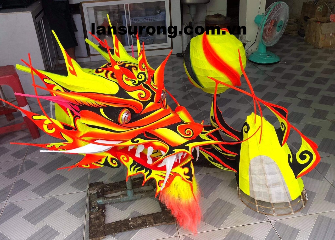 lân lông cừu màu hồng