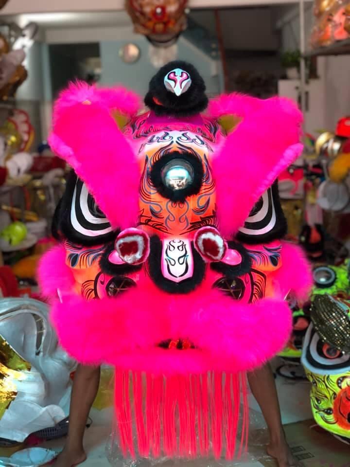 Lân miệng dảnh lông cừu vàng