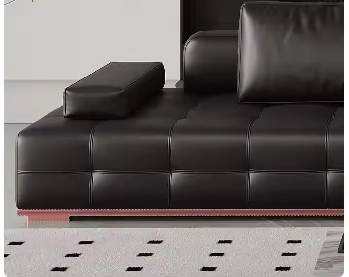 Sofa Văng Minotti Nhập Khẩu Có Chất liệu Da microfer