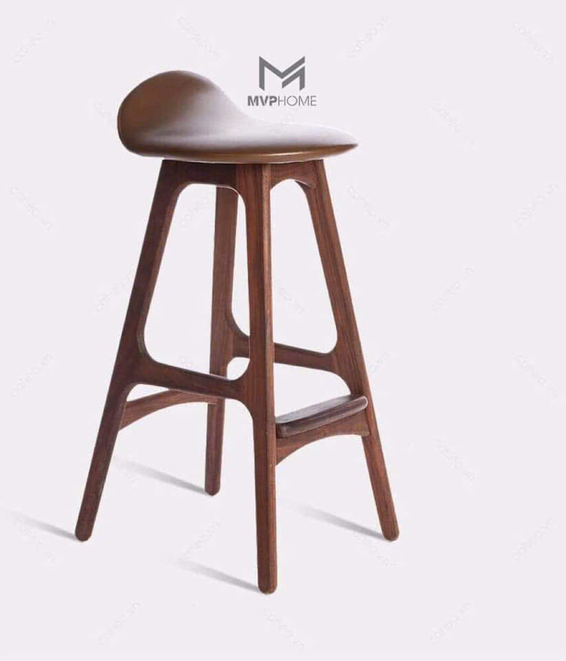 Ghế Bar gỗ ấm cúng không gian 