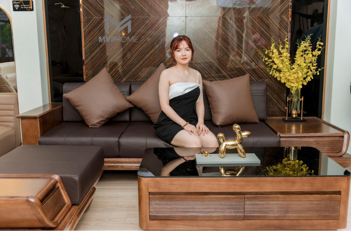 Bo ghe sofa go soi son mau oc cho cao cap boc dem da phong khach