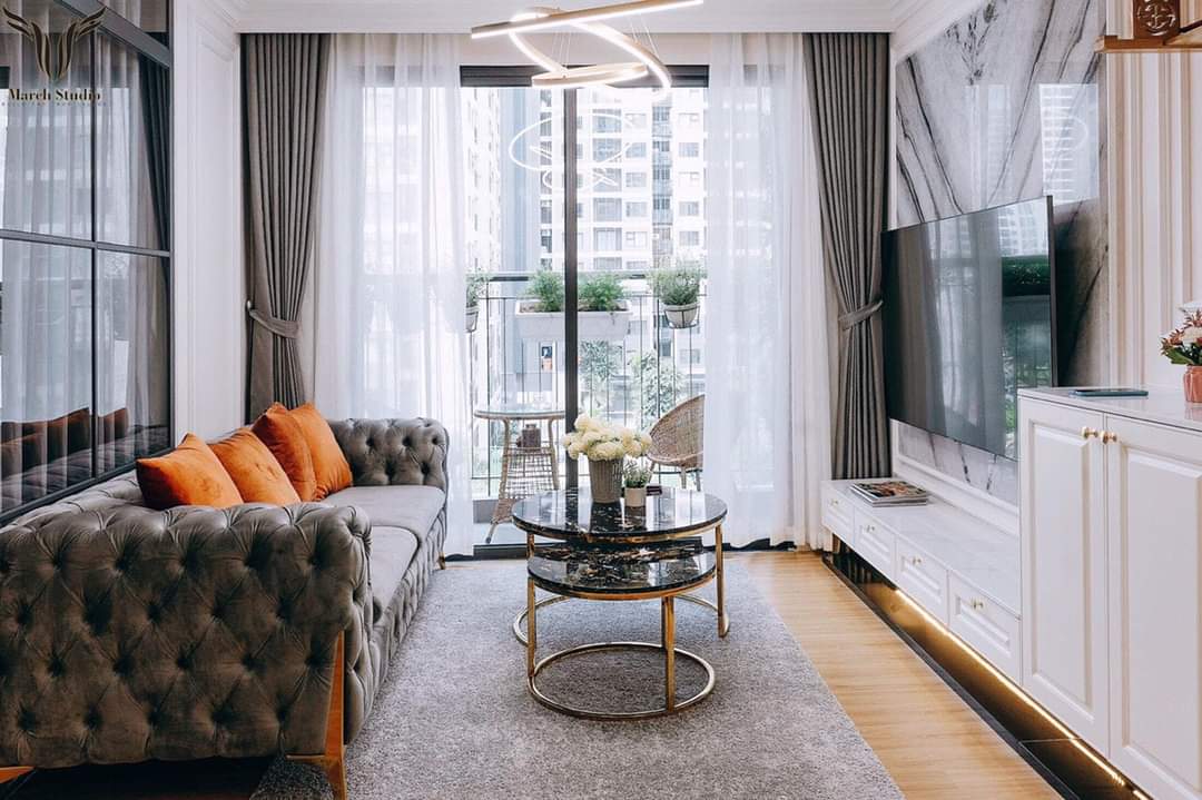 Sofa tân cổ điển Louis da nhập khẩu