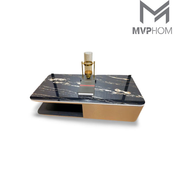 Bàn trà black gold