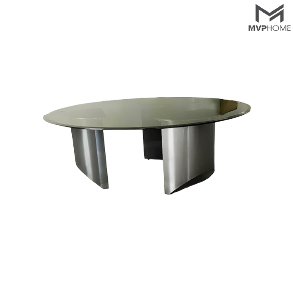 bàn trà mặt kính