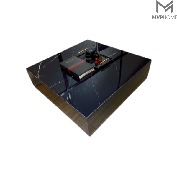 Các loại bàn trà mặt kính trong năm 2023 - Bàn trà mặt kính vuông