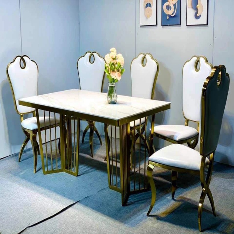 BÀN ĂN CHÂN 3 CẠNH VIỀN BO MẶT ĐÁ - BACCN1