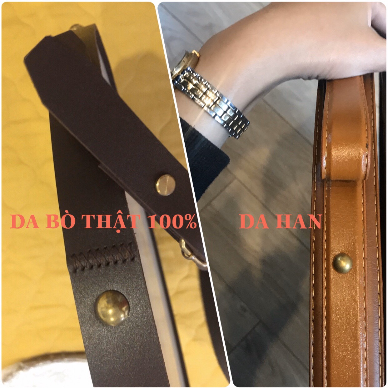 Gương Dây Da  Treo Tường- G001