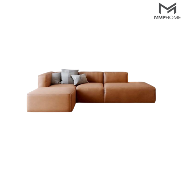 Sofa góc da bò thật Module