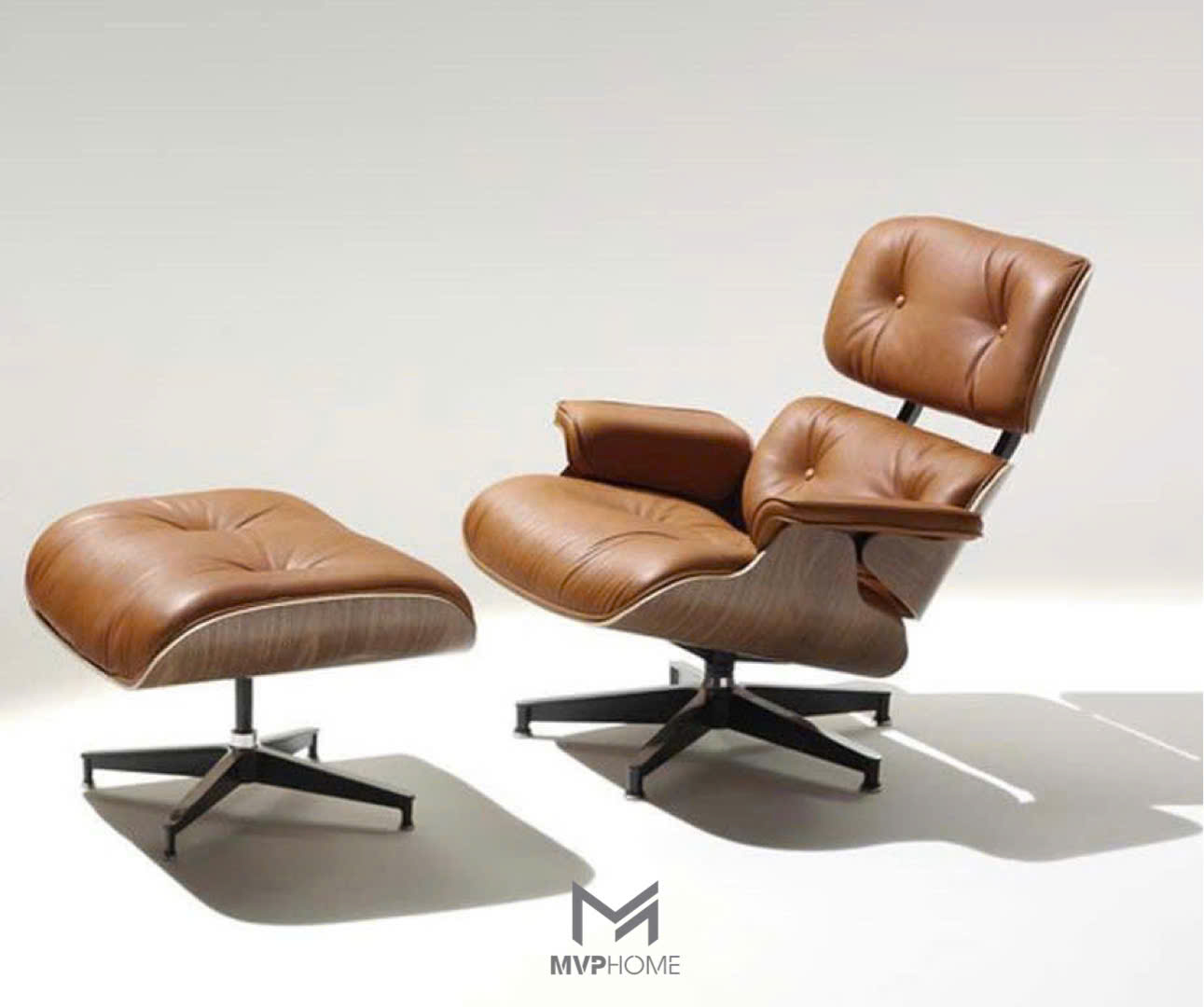 Ghế thư giãn Eames Lounge and Ottoman - GTG003