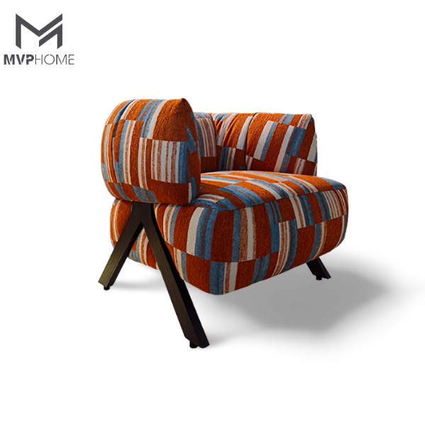 Ghế thư giãn đơn họa Ttết sọc cá tính - GH155