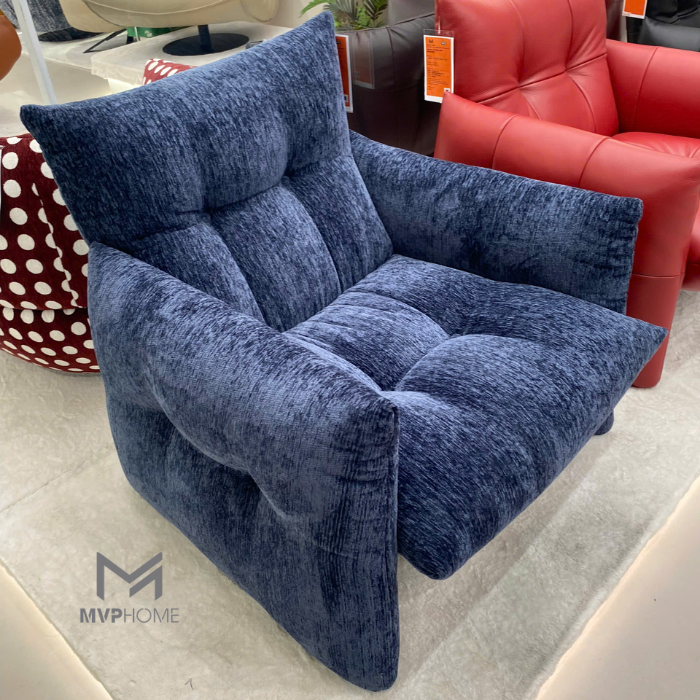 Ghế sofa đơn nhập khẩu phong cách Ý - GH161