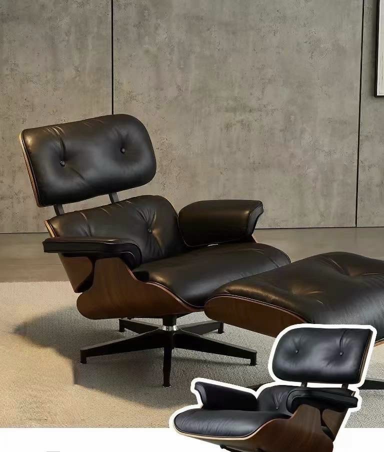Ghế thư giãn Eames Lounge and Ottoman - GTG003
