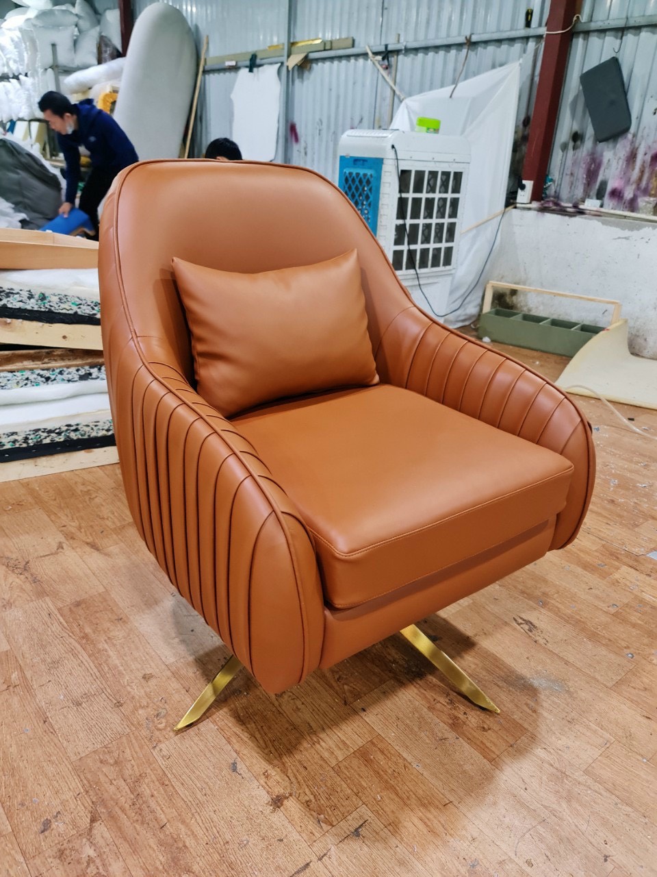 Ghế VelVet tựa ghế thư giãn lưng tựa ngã đến 135 độ