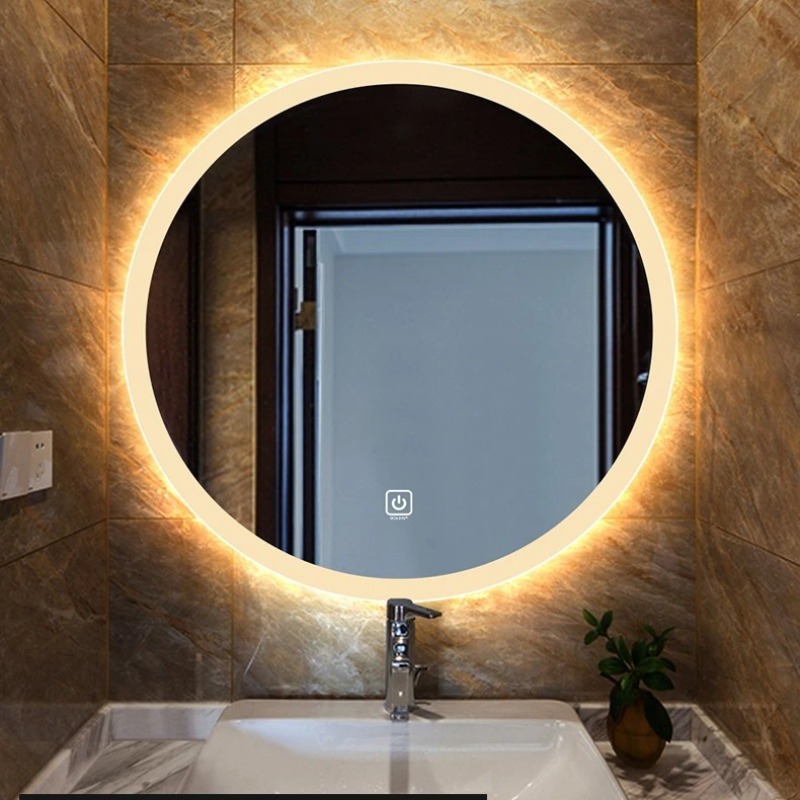 Gương led hắt chân