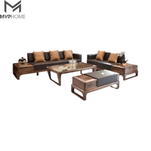 Sofa Gỗ King ( Chữ U )
