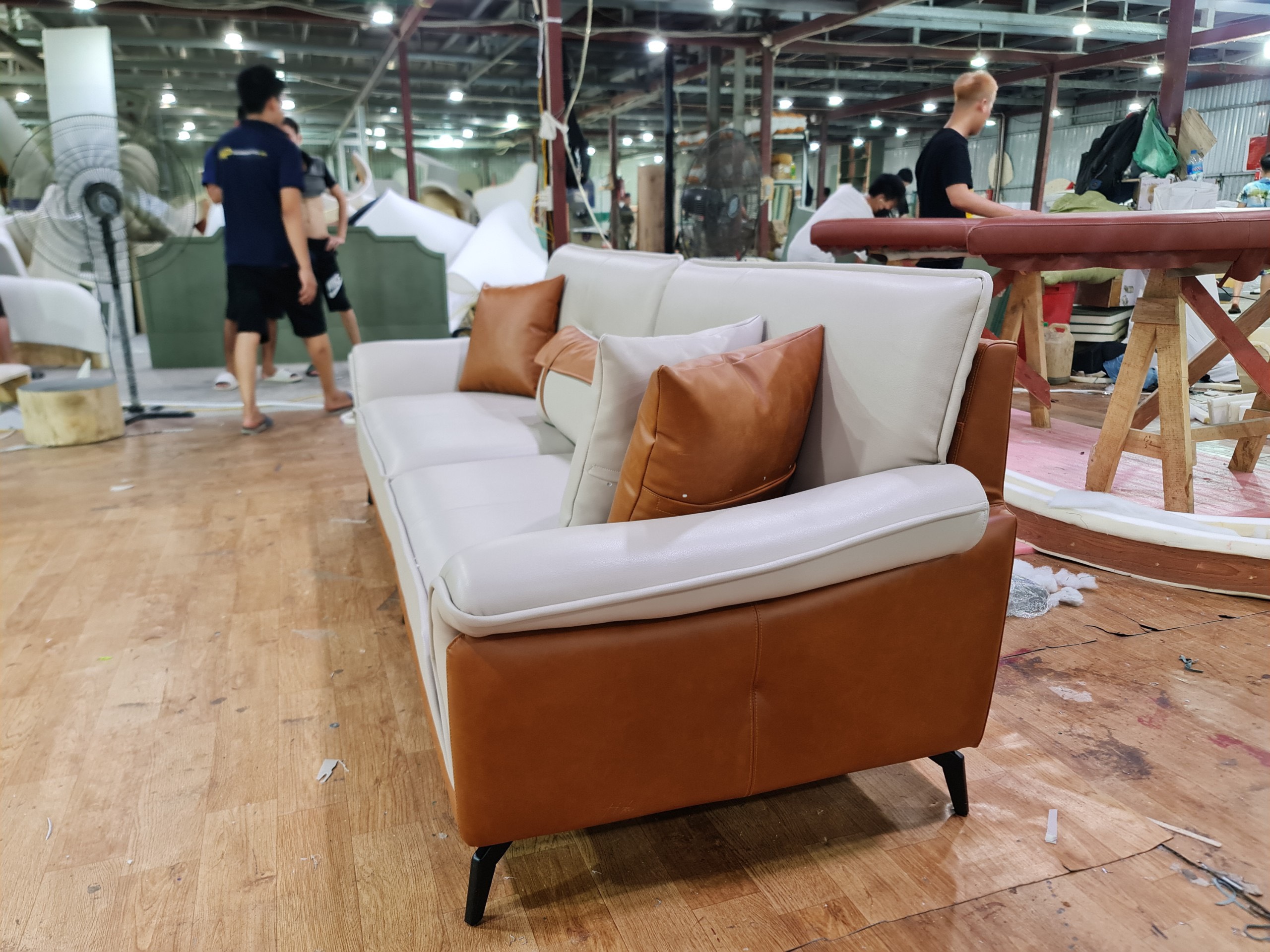 Sofa da Maya da Hàn nhập khẩu - SF044