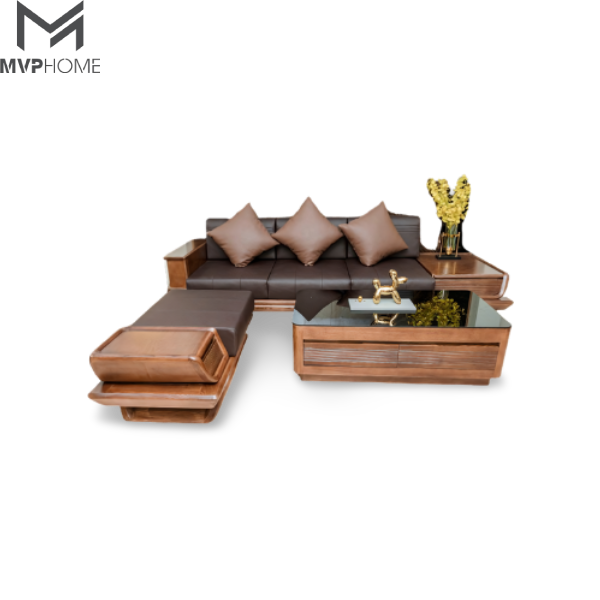 Sofa Gỗ Viking ( Chữ I )
