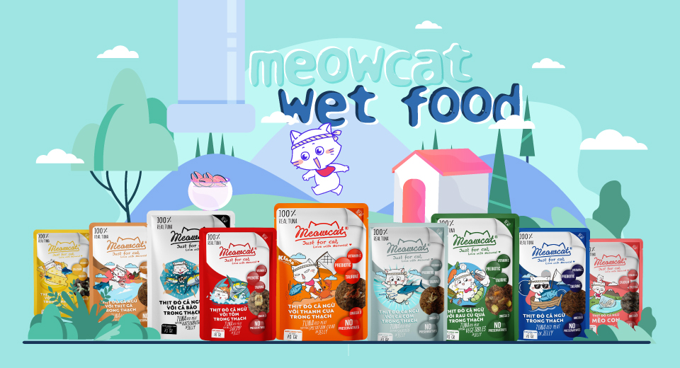 MEOWCAT- THỨC ĂN ƯỚT/ WET FOOD