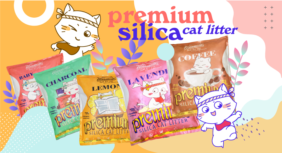 MEOWCAT SILICA CAT LITTER 5L