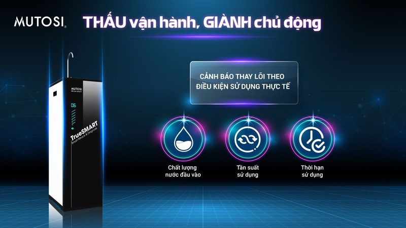 máy lọc nước mutosi