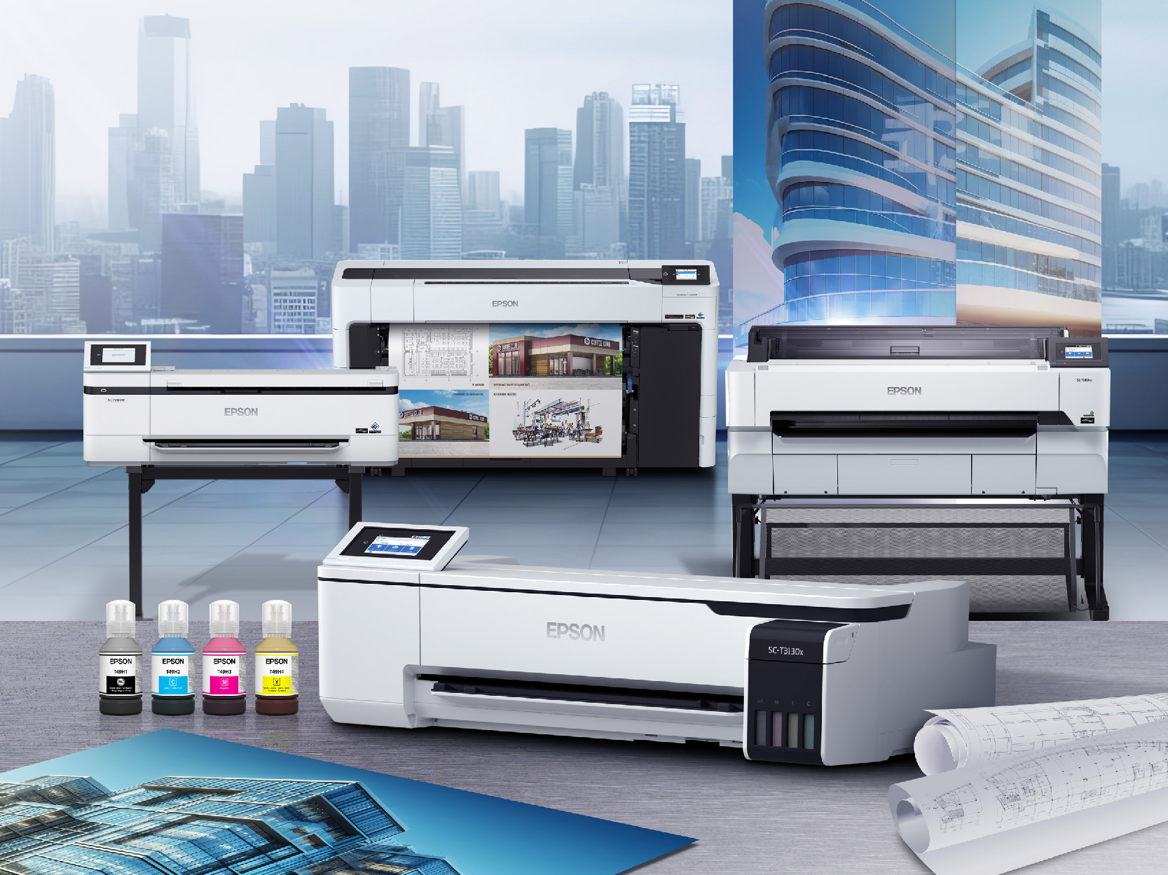 MÁY IN BẢN VẼ KỸ THUẬT EPSON A1, A0, B0 CHO VĂN PHÒNG VÀ IN DỊCH VỤ