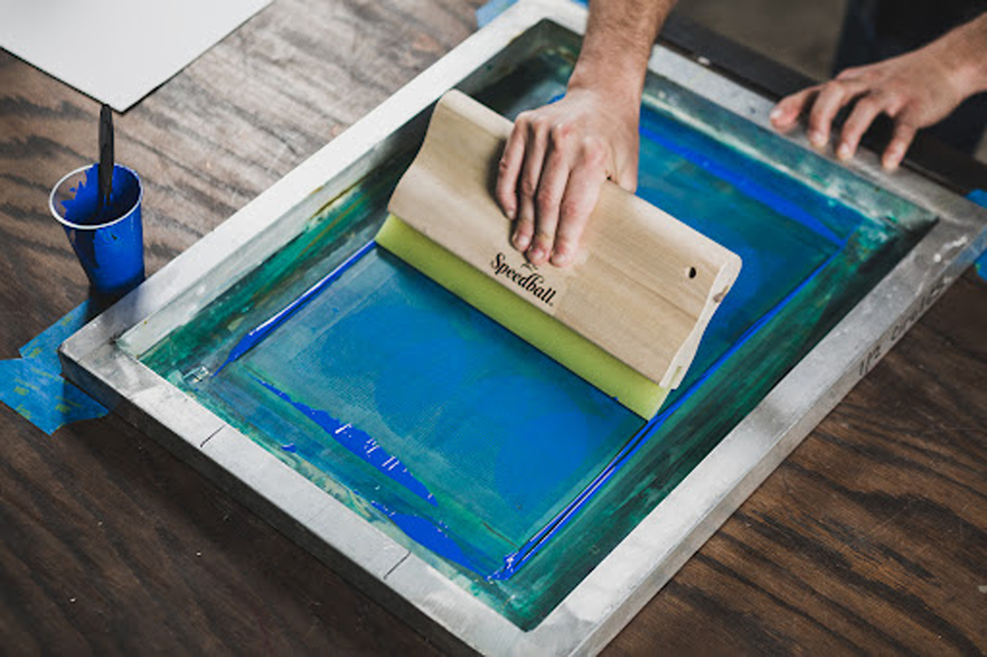 phương pháp in lụa