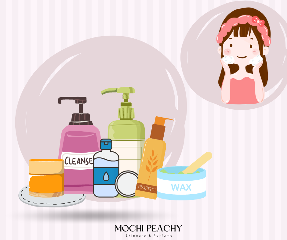 CÁC DẠNG TẨY TRANG CHO DA VÀ CÁCH PHÂN BIỆT