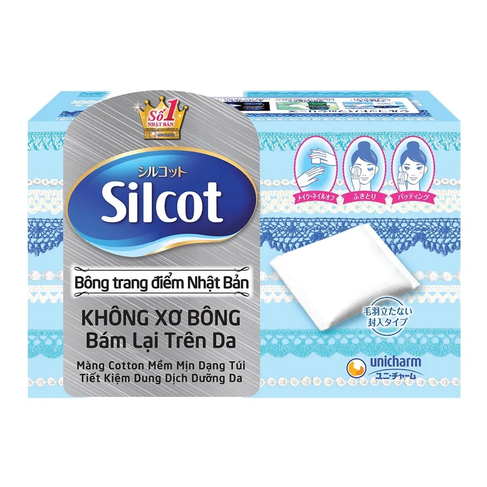 Bông Tẩy Trang Silcot 82 Miếng