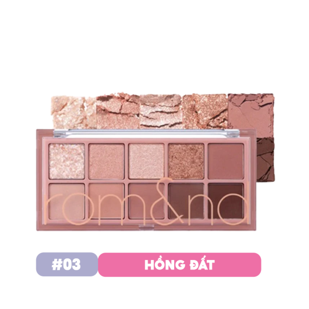 Romand Phấn Mắt Better Than Palet 10 Ô - NO.5 Shade & Shadow Garden