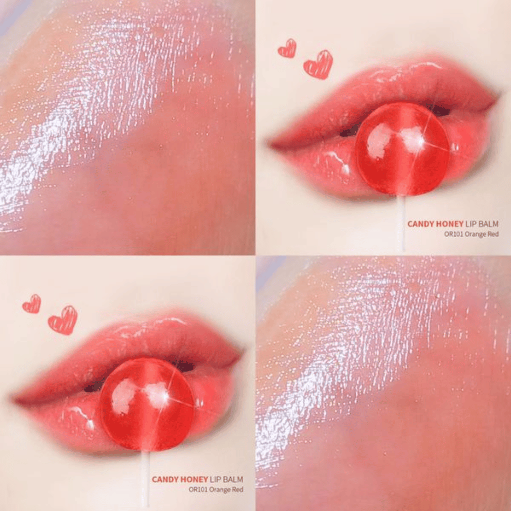 YNM Son Dưỡng  Candy Honey D/C - OR101 Orange Red