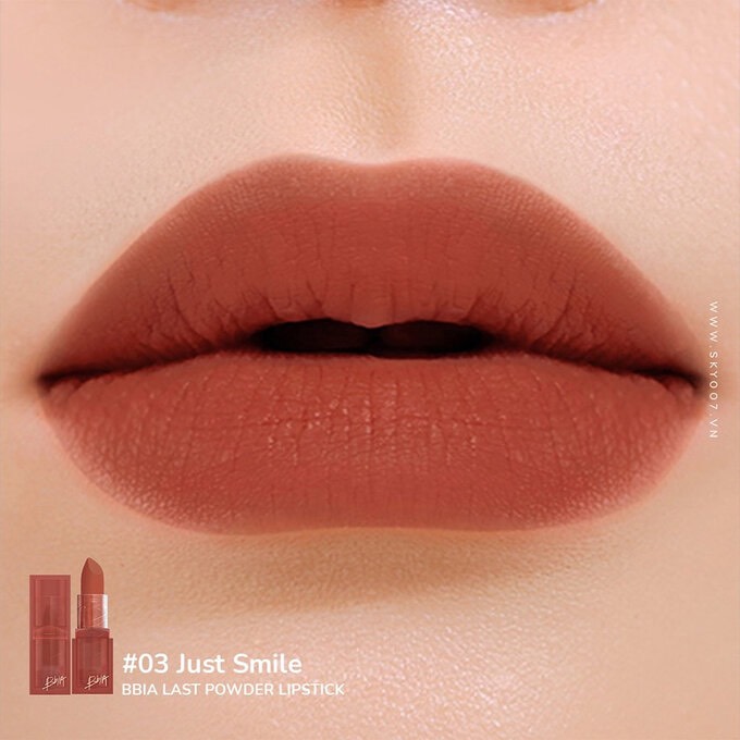 BBia Last Powder Lipstick - 03 Just Smile