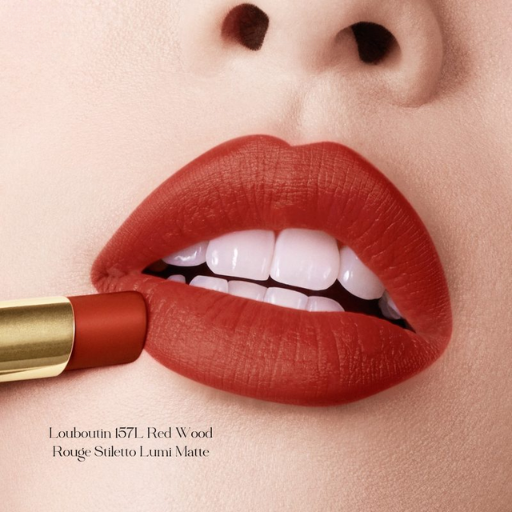 Christian Louboutin Rouge Stiletto Lumi Matte