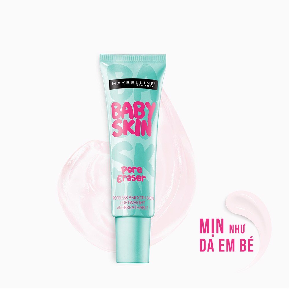 Maybelline Kem Lót Che Khuyết Điểm New York Baby Skin Pore Eraser Primer 22ml