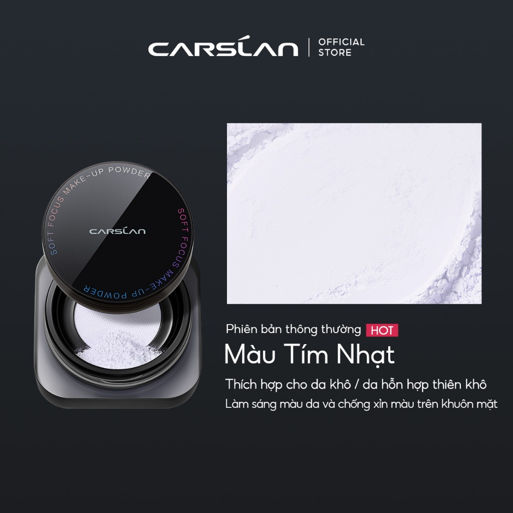 Carslan Phấn Phủ Bột Soft Focus Make-Up Powder 1g - Trong suốt mini
