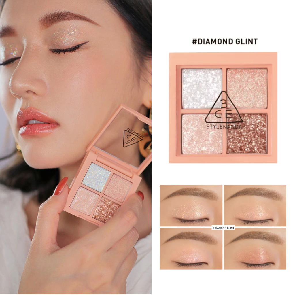 3CE  Bảng Mắt 4 Ô Mini Multi Eye Color Palette