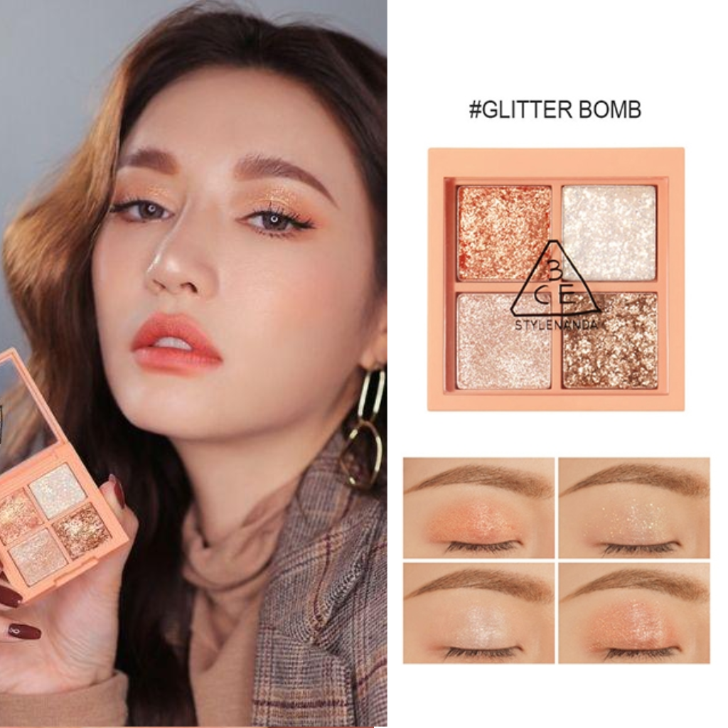 3CE  Bảng Mắt 4 Ô Mini Multi Eye Color Palette