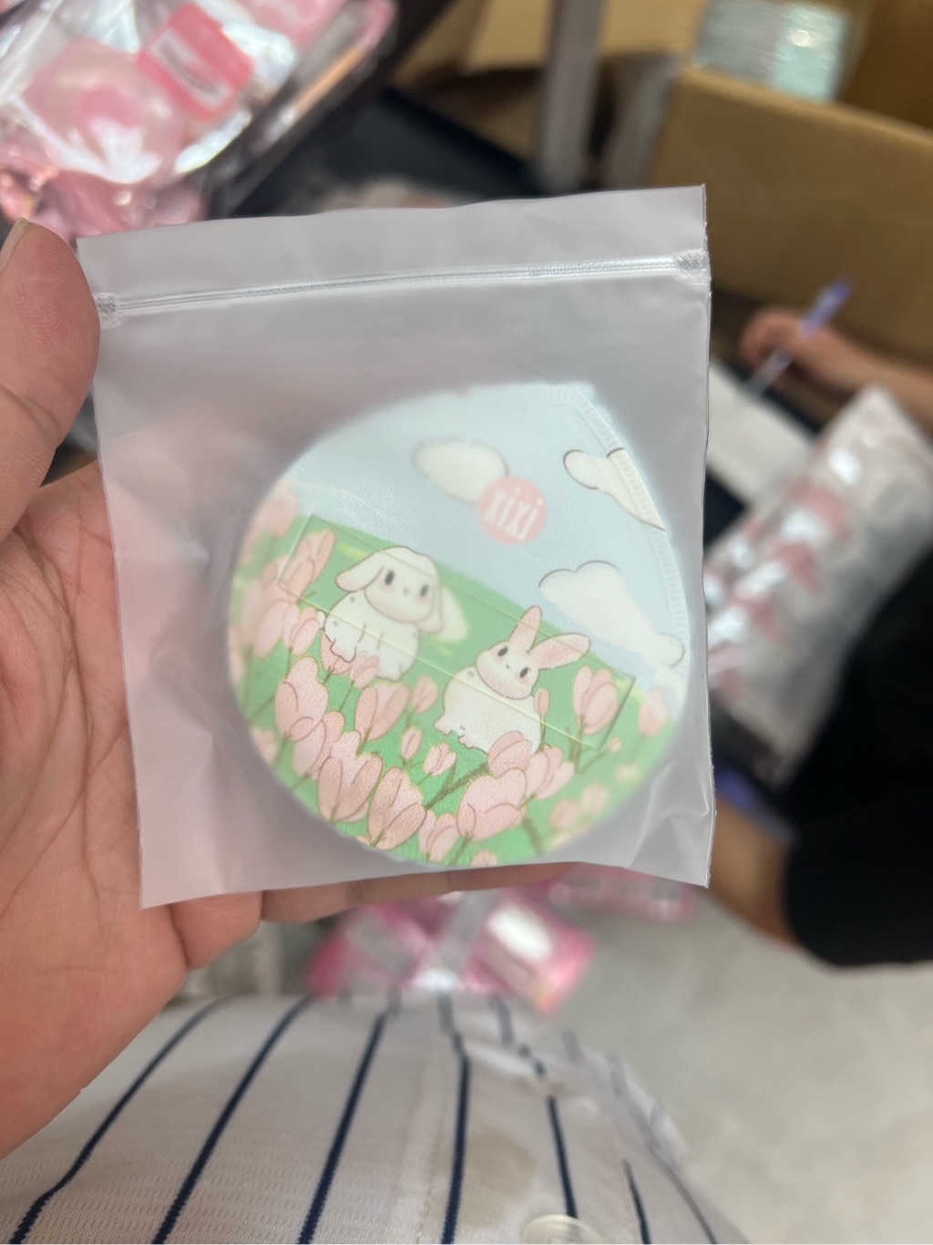 XIXI Mút Trang Điểm #B Xanh Biển