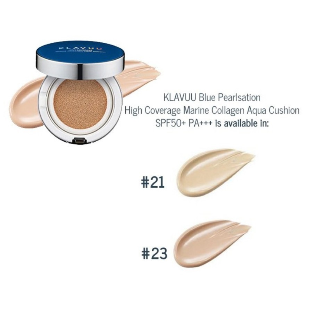 Klavuu Cushion Blue Pearlsaton #23