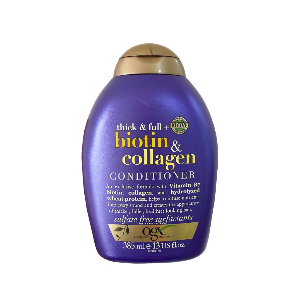 OGX Dầu Xả Biotin & Collagen 385ml (Tím)