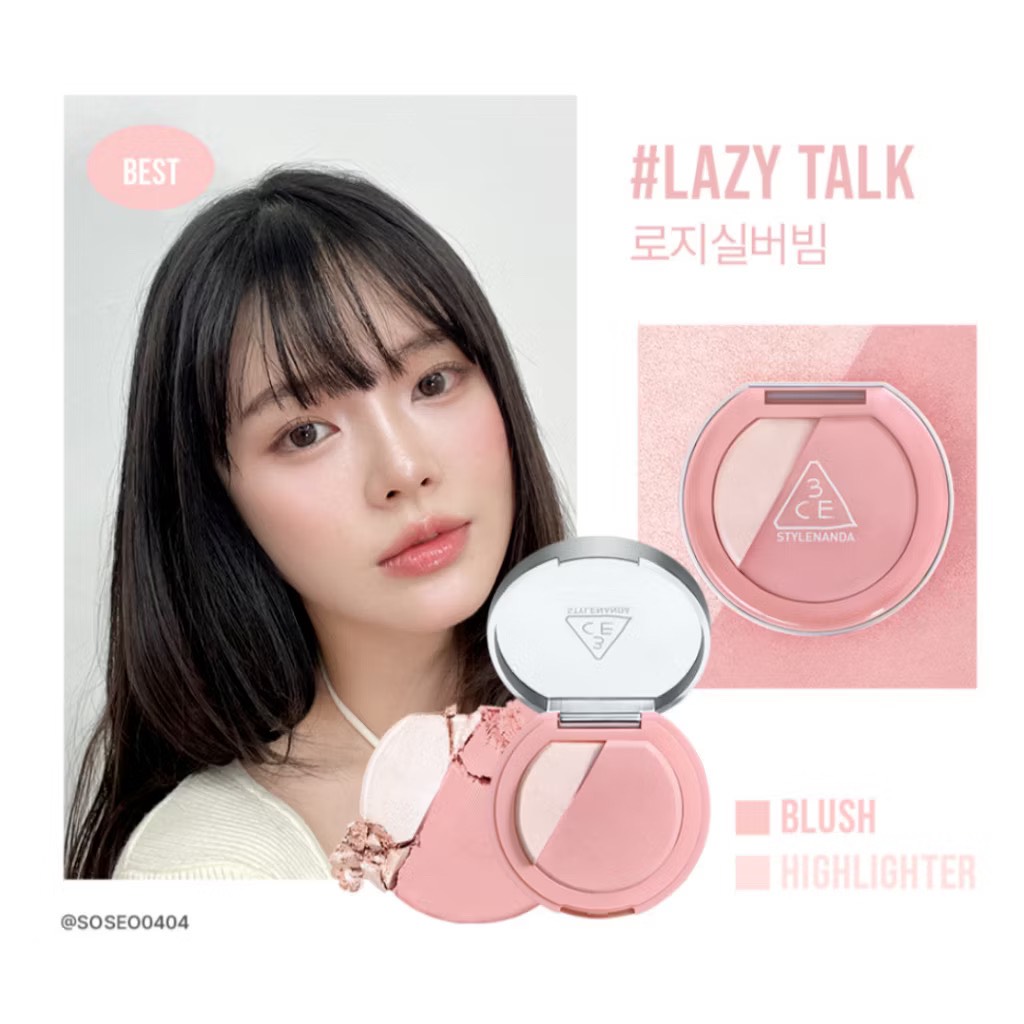 3CE Phấn Má Hồng Bắt Sáng BlushLighter