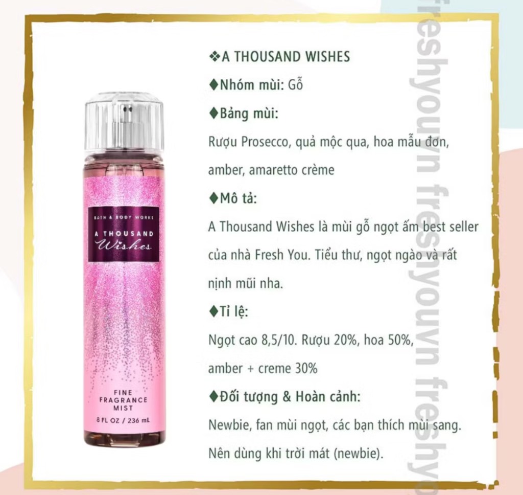Bath & Body Works Mist