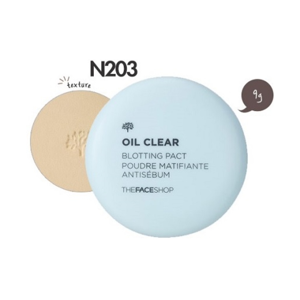 The Face Shop Phấn Phủ Oil Clear Smooth & Bright Pact