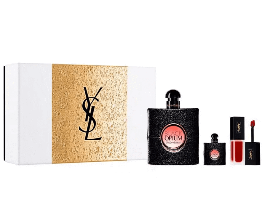 Yves Saint Laurent Black Opium 90ml + 10ml +  Son - Gift Set