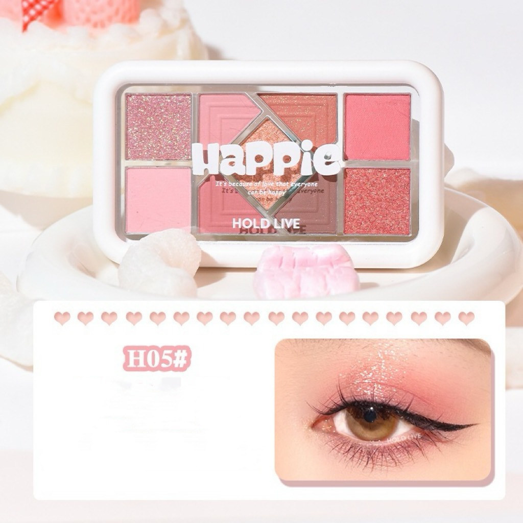 HOLD LIVE Bảng Phấn Mắt 9 ô Small Powder Frame Phấn Mắt Palette #H05