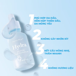 9 Wishes Hydra Ampule Nano Plus+ 30ml