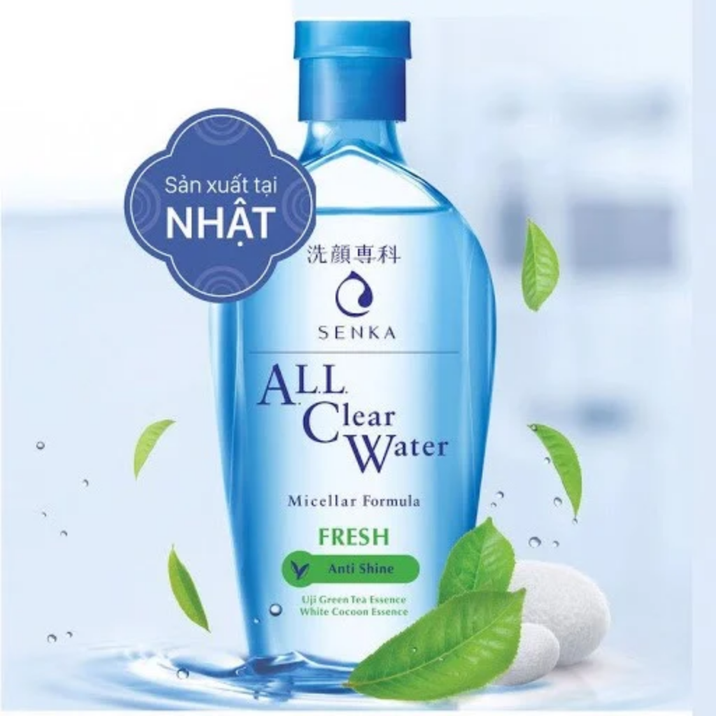 Senka Nước Tẩy Trang A.L.L Clear Water Fresh (Xanh lá) 230ml D/C