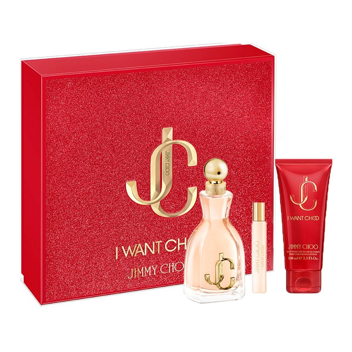 Jimmy Choo I Want Choo 100ml+10ml+Lotion - Giftset