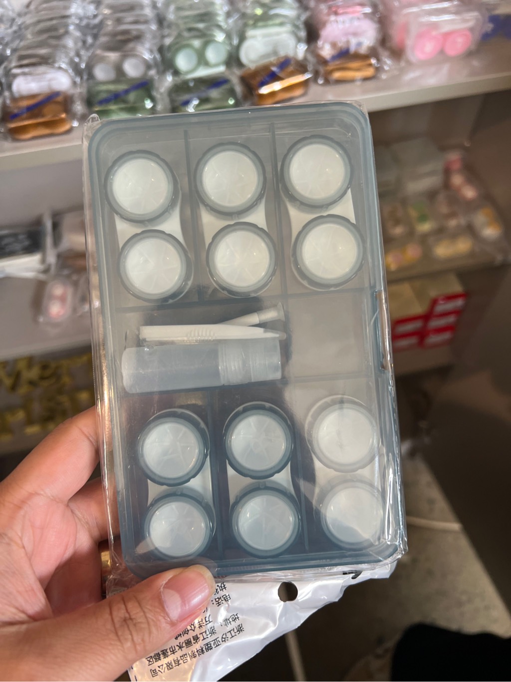 Hộp đựng lens - Khay lớn 6 set