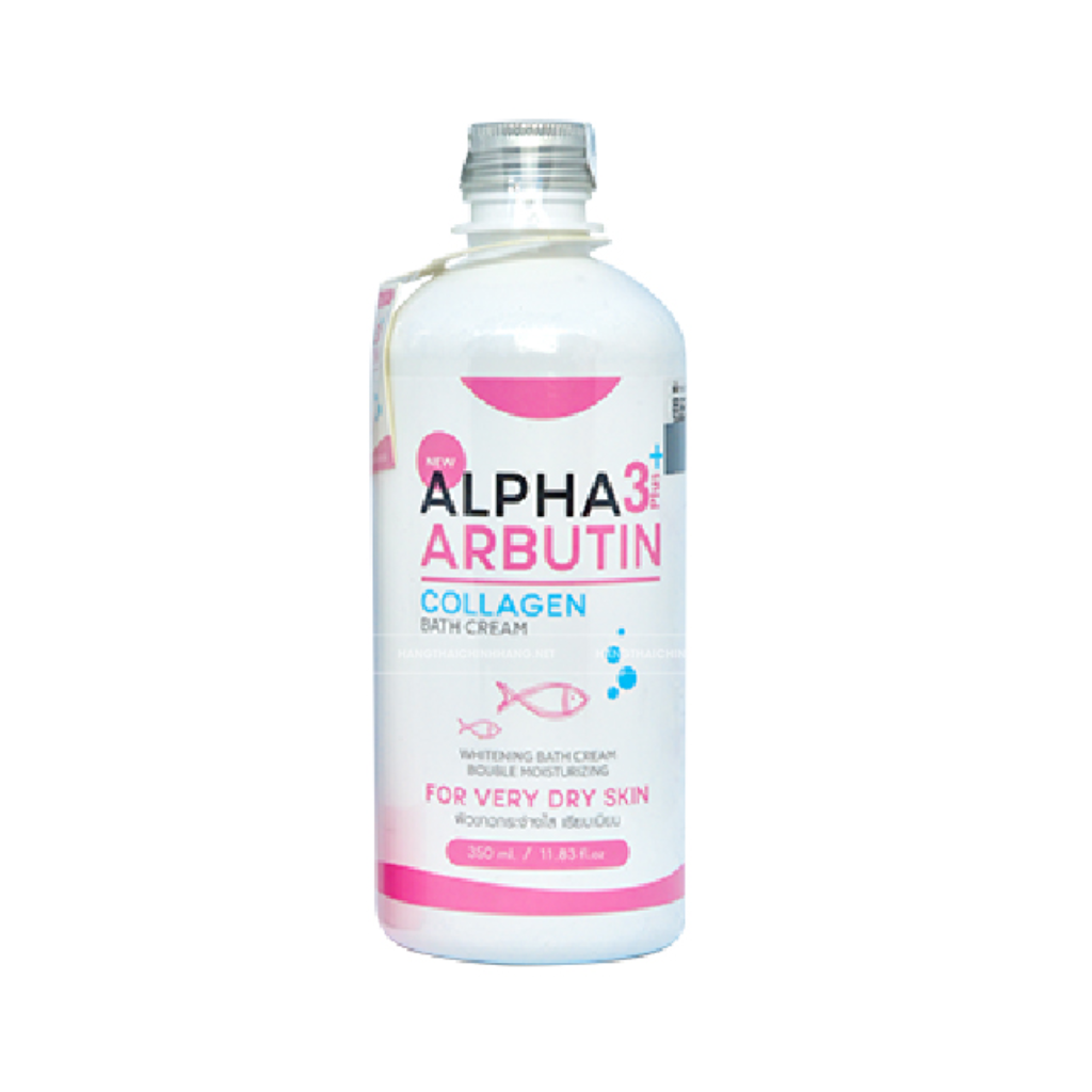 BMT 7/2026 - Alpha Arbutin Sữa Tắm Collagen Bath Cream Thái Lan 350ml