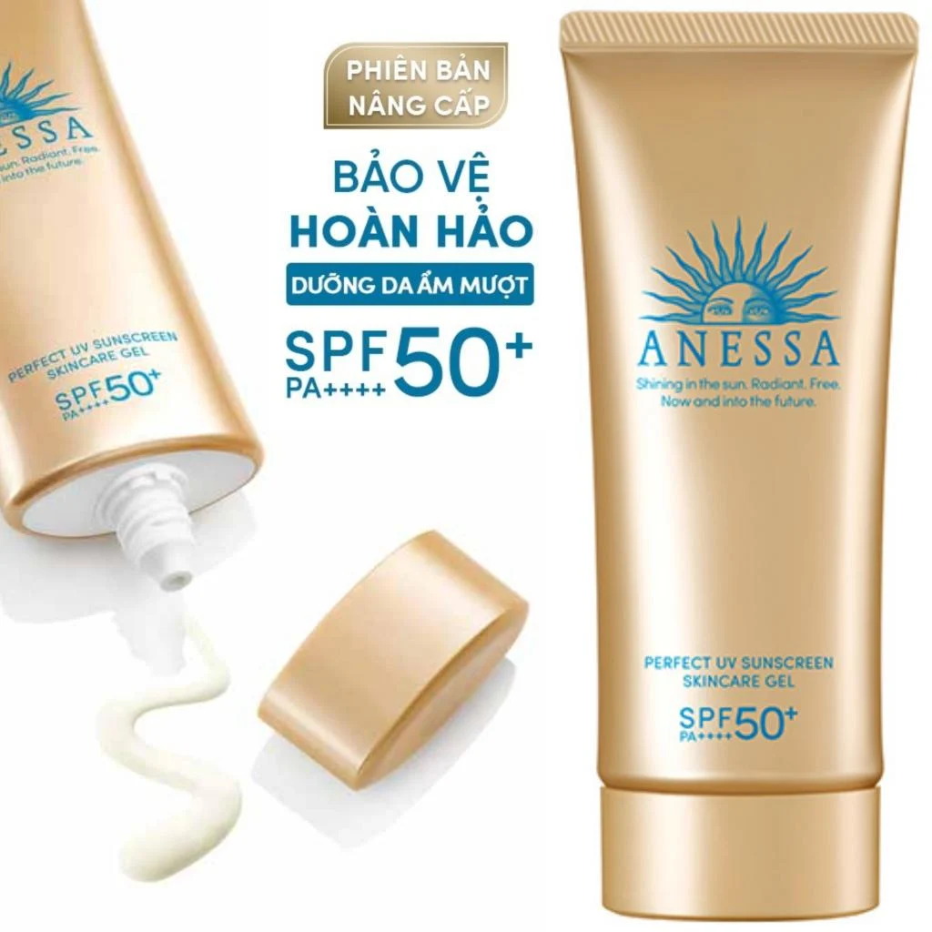 Anessa Gel Chống Nắng Perfect UV Sunscreen Skincare Gel NA 90g - Vỏ Giấy
